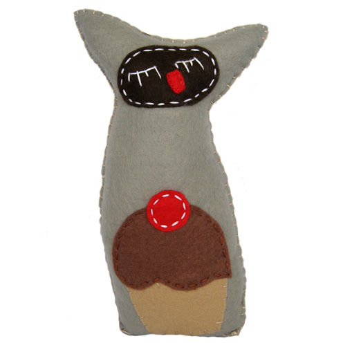 Cupcake Monster - brown