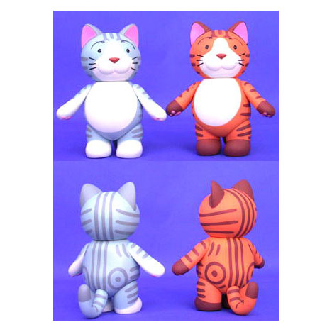 Million Cats Gray and Orange