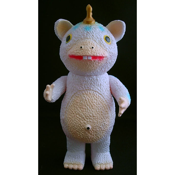 Booska white with blue spots